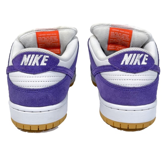 Nike SB Dunk Low Pro ISO Orange Label Court Purple Gum DV5464-500 Men's 9.5 - Picture 5 of 8